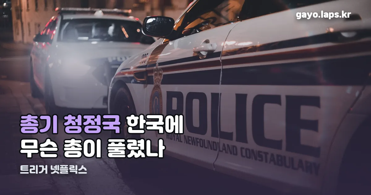 트리거 넷플릭스 정리 썸네일